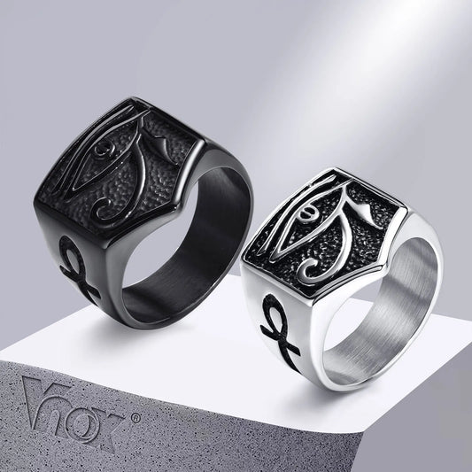 Rock Punk The Eye of Horus Rings